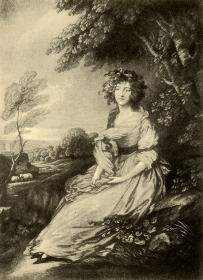 Mevrouw Sheridan door Gainsborough Dupont