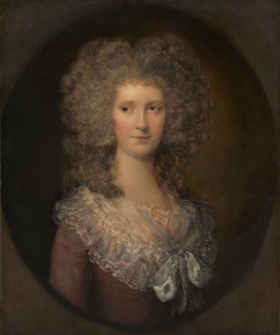 Portret van Anne Joliffe, ca. 1780 door Gainsborough Dupont