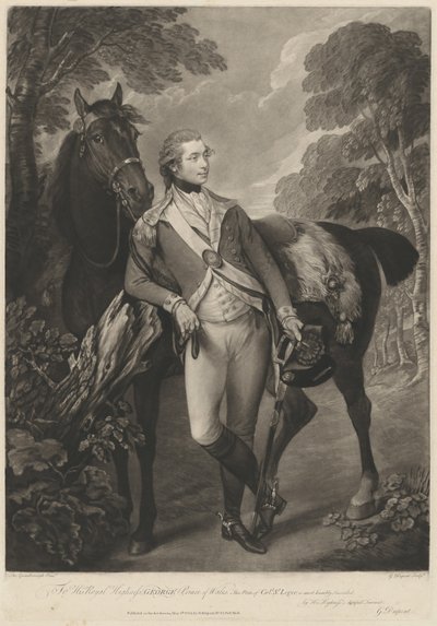 Kolonel St. Leger door Gainsborough Dupont after Thomas Gainsborough