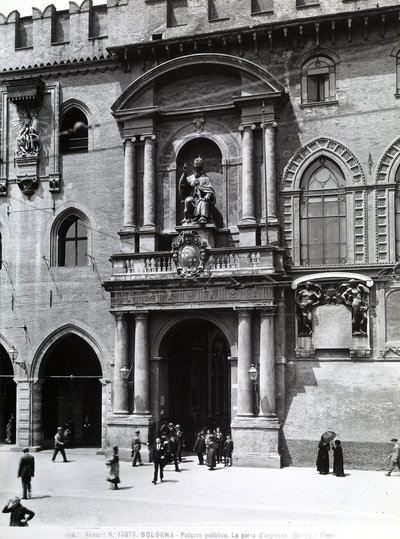 Uitzicht op het portaal door Galeazzo and Tibaldi Alessi