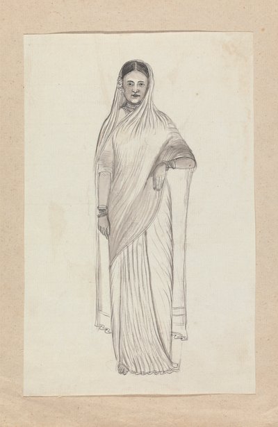Indiase Vrouw door Gangaram Chintaman Tambat