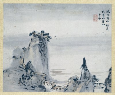 Schildering door Gao Qipei