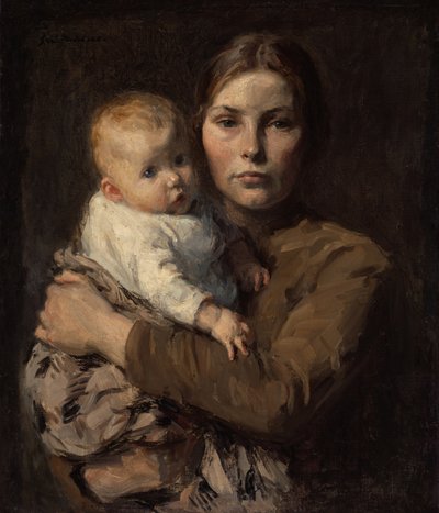 Moeder en Kind door Gari Melchers
