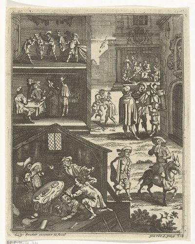 Ondeugden van jongeren door Gaspar Bouttats