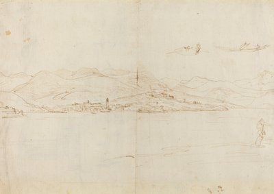 Lago Maggiore door Gaspar van Wittel