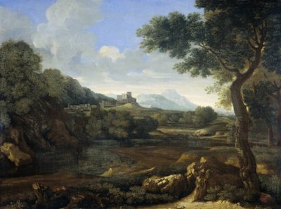Landschap door Gaspard Dughet