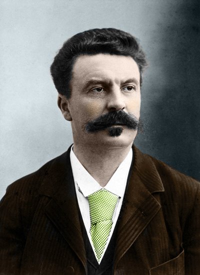 Guy de Maupassant (1850-1893), Franse schrijver door Nadar door Gaspard Felix Tournachon Nadar
