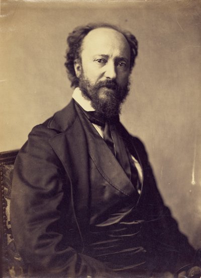 Portret van Charles Daubigny door Gaspard Félix Nadar