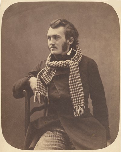 Portret van Gustave Doré, 1856-1858 door Gaspard Félix Nadar