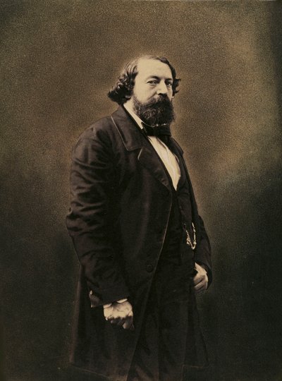 Portret van Roger de Beauvoir 1806-1866, 1855-1859 door Gaspard Félix Nadar