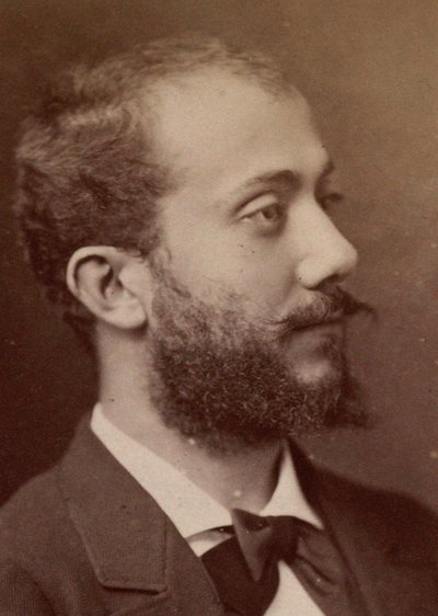 Portret van de componist Alexandre Luigini 1850-1906, 1900 door Gaspard Félix Nadar