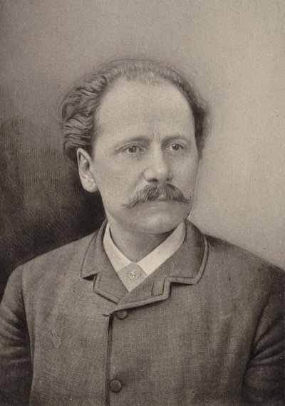 Portret van de componist Jules Massenet 1842-1912, 1890 door Gaspard Félix Nadar