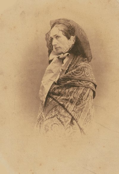 Portret van de operazangeres Rosine Stoltz 1815-1903, 1855-1859 door Gaspard Félix Nadar