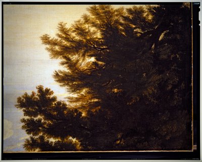 Italiaans Pastoraal Landschap (detail), ongedateerd door Gaspard Poussin Dughet