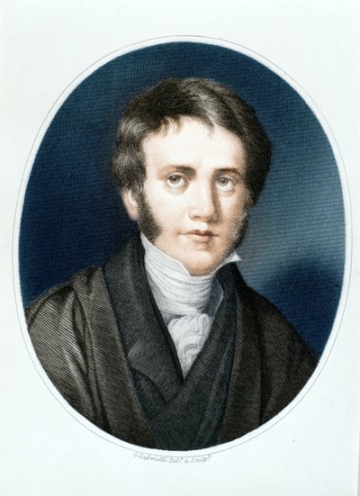 Sir John Herschel, astronoom en wetenschapper, 1810s door Gaspare Gabrielli