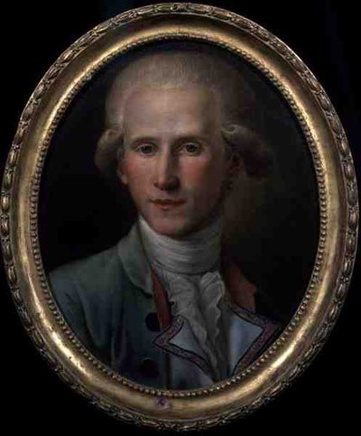 Portret van Mr. Hodgetts door Gaspare Landi