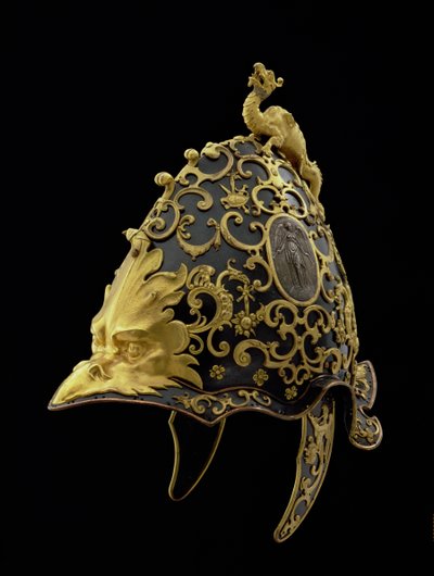 Helm van Cosimo II (1590-1621) Italiaans, 1608 door Gaspare Mola