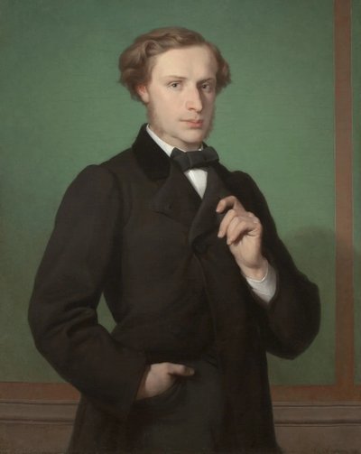 Portret van Monsier E.G*** door Gaston Casimir Saint-Pierre