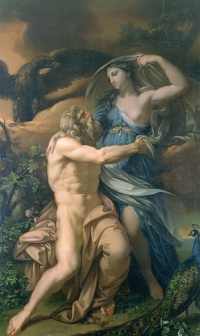 Juno en Jupiter door Gavin Hamilton