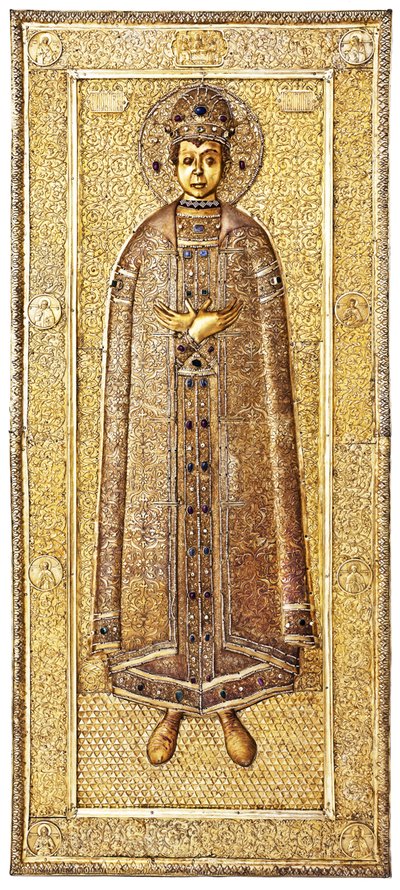 Relikwie van Tsarevitsj Dmitry, 1628-1630 door Gavrila, Ovdokimov