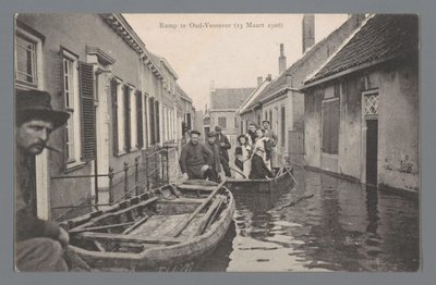 Ramp te Oud-Vossemeer op 13 maart 1906 door Gebroeders van Straaten