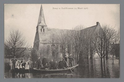 Ramp te Oud-Vossemeer op 13 maart 1906 door Gebroeders van Straaten
