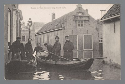Ramp te Oud-Vossemeer op 13 maart 1906 door Gebroeders van Straaten