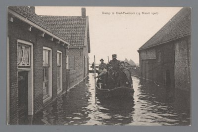 Ramp te Oud-Vossemeer op 13 maart 1906 door Gebroeders van Straaten