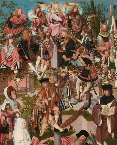 De boom van Jesse door Geertgen tot Sint Jans (circle of)