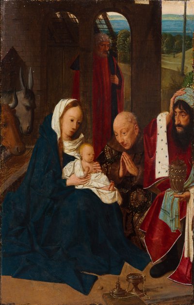 De Aanbidding der Wijzen door Geertgen Tot sint Jans