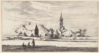 Uitzicht op Spaarnwoude door Geertruyt Roghman