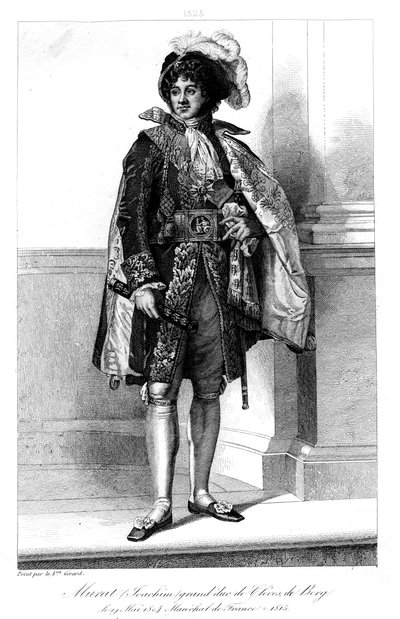 Joachim Murat 1767-1815, Maarschalk van Frankrijk, 1839 door Geille
