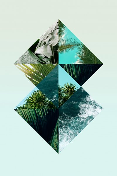 Geometrische tropen door Gemma Bardot