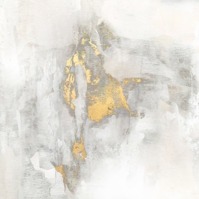 Vergulde abstracte stroming door Gemma Bardot