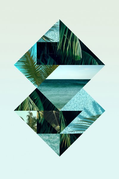 Geometrie van de tropische oceanen door Gemma Bardot