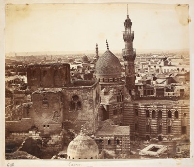 Caïro, uit het fotoalbum van generaal Charles George Gordon door General Charles Gordon