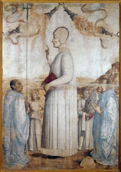 Lawrence Giustiniani of Lorenzo Giustiniani door Gentile Bellini