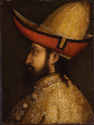 Portret van Johannes VIII Paleologus door Gentile Bellini