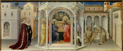 Presentatie in de tempel door Gentile da Fabriano