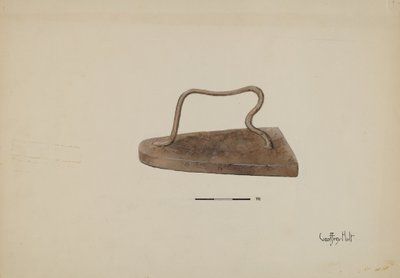 Strijkijzer door Geoffrey Holt