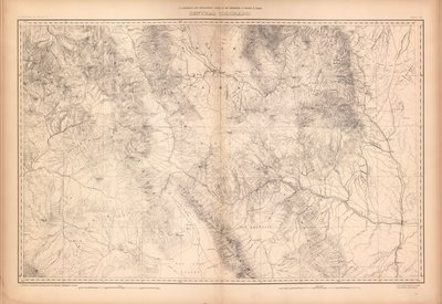 Geologische en geografische atlas van Colorado en delen van aangrenzend gebied door Geological And Geographical Survey Of The Territories