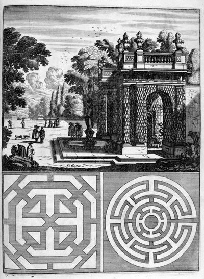 Huis- en tuindesign door Georg Andreas Bockler
