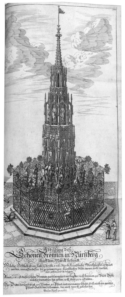 Titelpagina van Architectura Curiosa Nova, 1664 door Georg Andreas Bockler