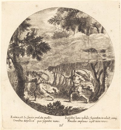 Jupiter en Io door Georg Andreas Wolfgang the Elder
