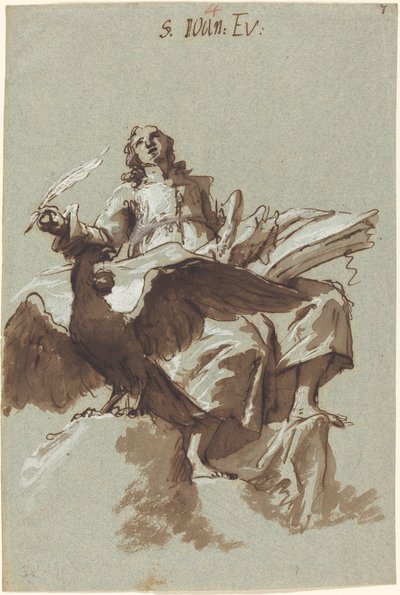 Sint Jan de Evangelist door Georg Anton Urlaub