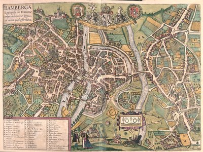 Bambergen, Duitsland - in 
