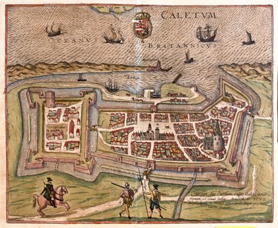 Calais, Frankrijk - in 