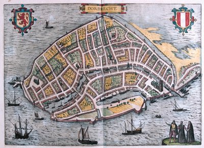 Dordrecht, Nederland - in 