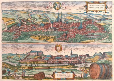 Eisleben, Duitsland - in 