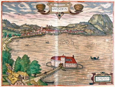 Gmunden, Oostenrijk - in 